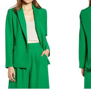 English Factory Tailored Double Breasted Blazer